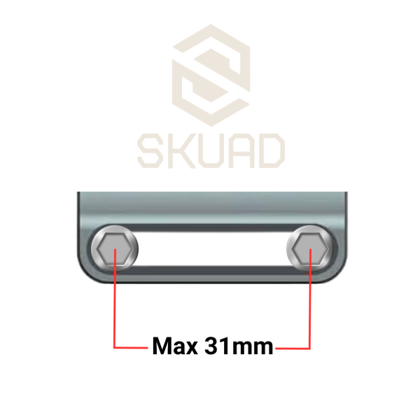 Soporte frontal para ciclocomputador Skuad