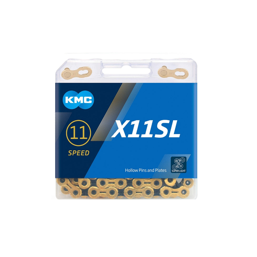 Cadena KMC x 11 SL Gold