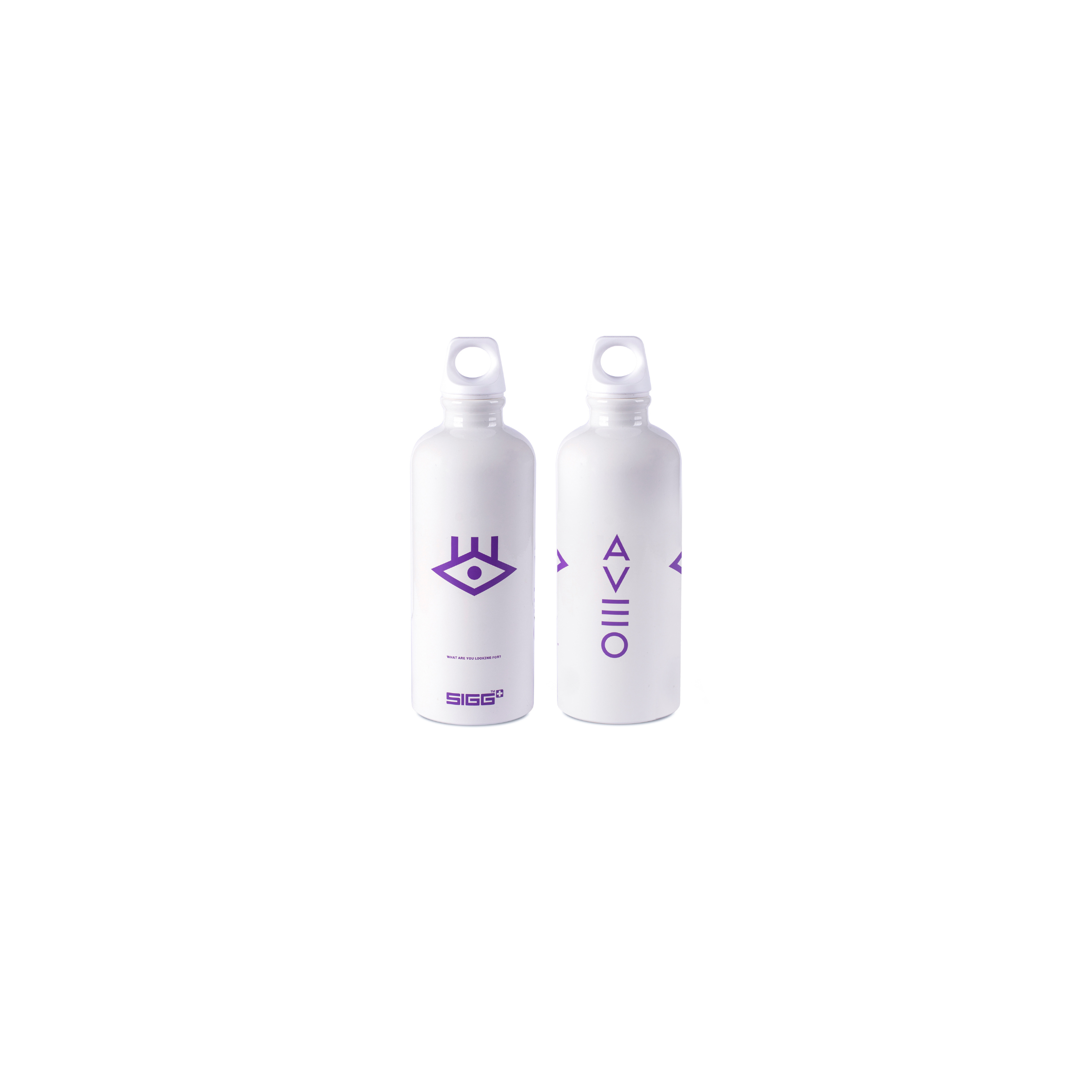 Aveo Explorer Alu Bottle Logo