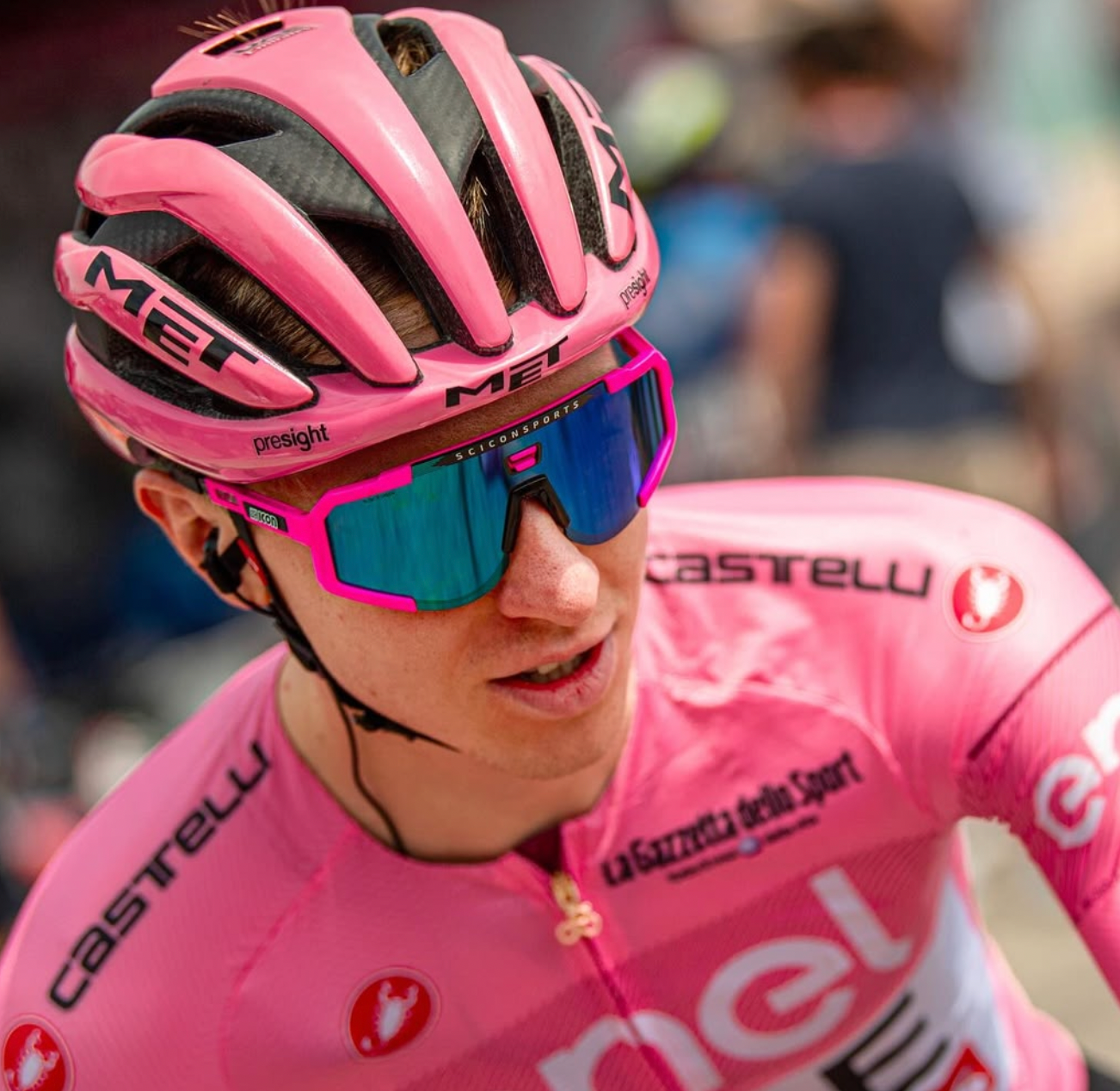 Scicon Aeroscope Sunglasses Pink Fluo (Giro D´Italia Special Edition)