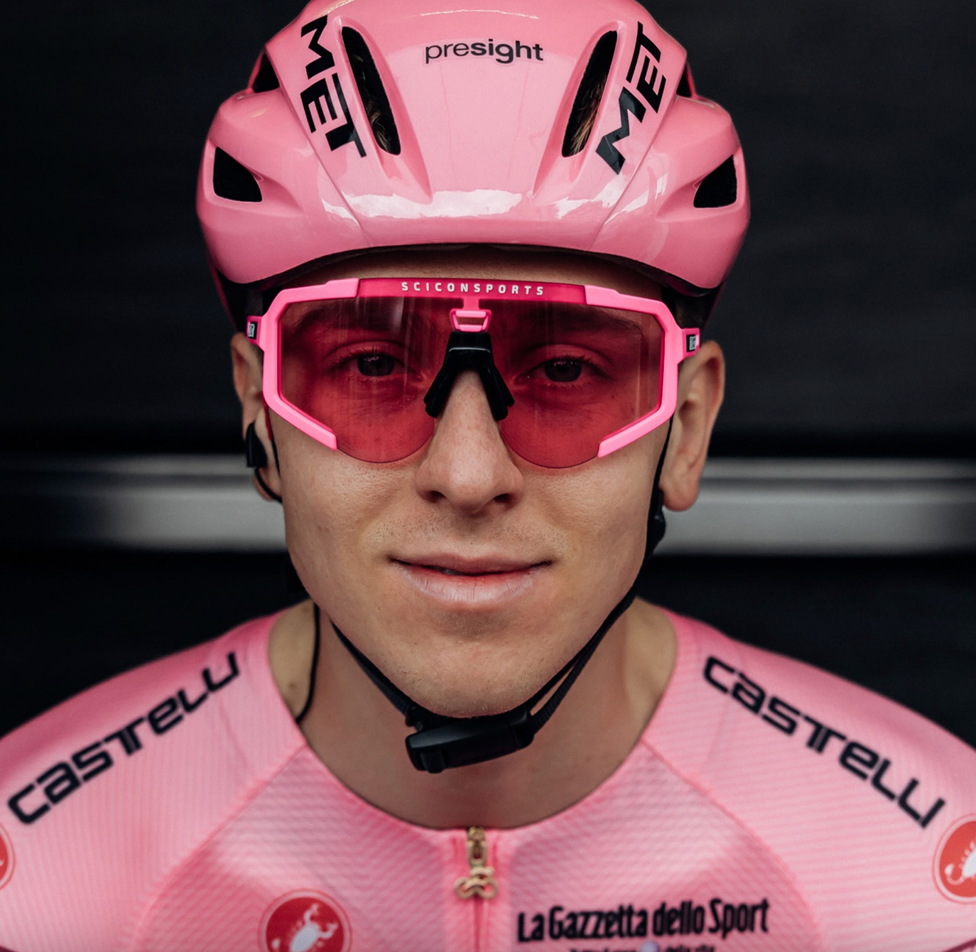 Scicon Aeroscope Sunglasses Pink Fluo (Giro D´Italia Special Scicon Aeroscope Sunglasses Pink Fluo (Giro D´Italia Special