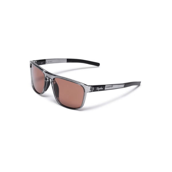 Rapha Classic Sunglasses Black Clear Gloss/Rose Lens