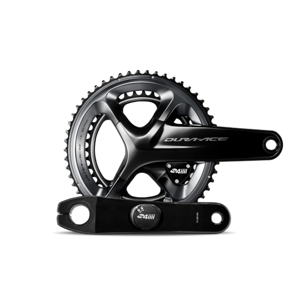 Potenciómetro 4iiii dúal PRECISION PRO Shimano Dura Ace FC-R9100, 50-34T Ride ready (incluye bielas nuevas)