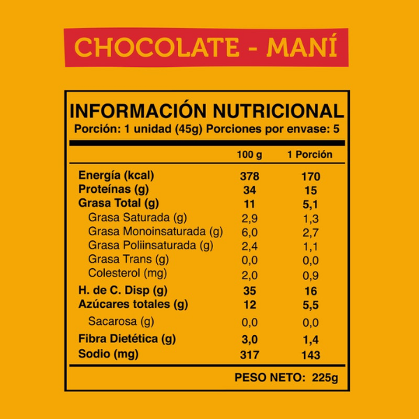 Wild Protein Chocolate y Maní